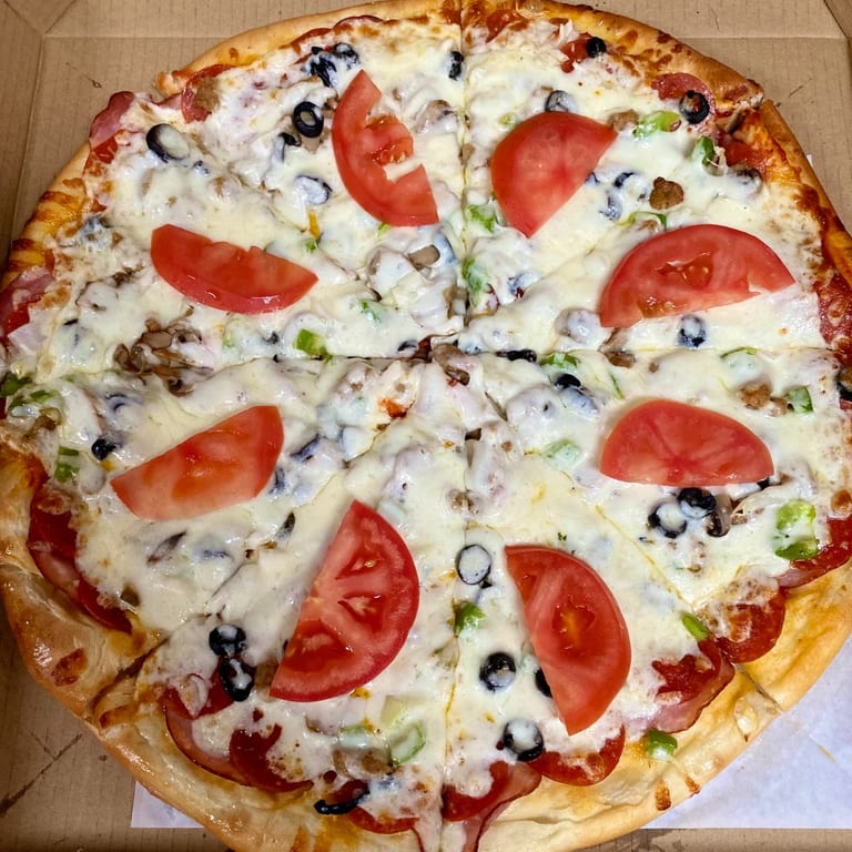 Veggie Lovers' Dream, Freshly Baked!